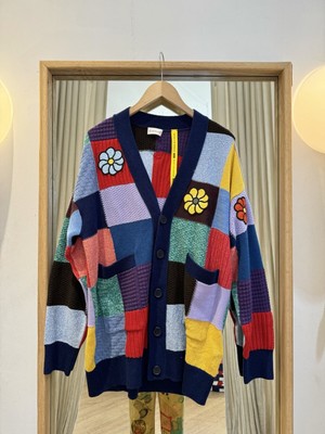 J.W Anderson x Moncler Patchwork Multicolor Cardigan 