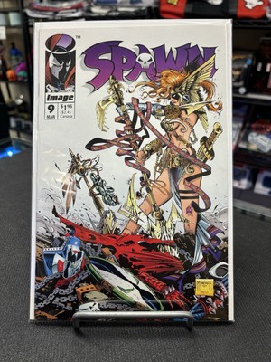 Image Comics SPAWN #9 comic (1993 Image) 1st appearance Angela