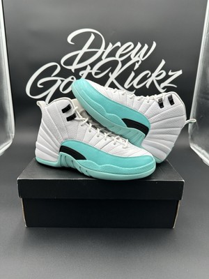 Size 6.5 - Air Jordan 12 Light Aqua