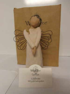 DEMDACO WILLOW TREE ''CELEBRATE'' ORNAMENT SUSAN LORDI 2005-2010 with Box