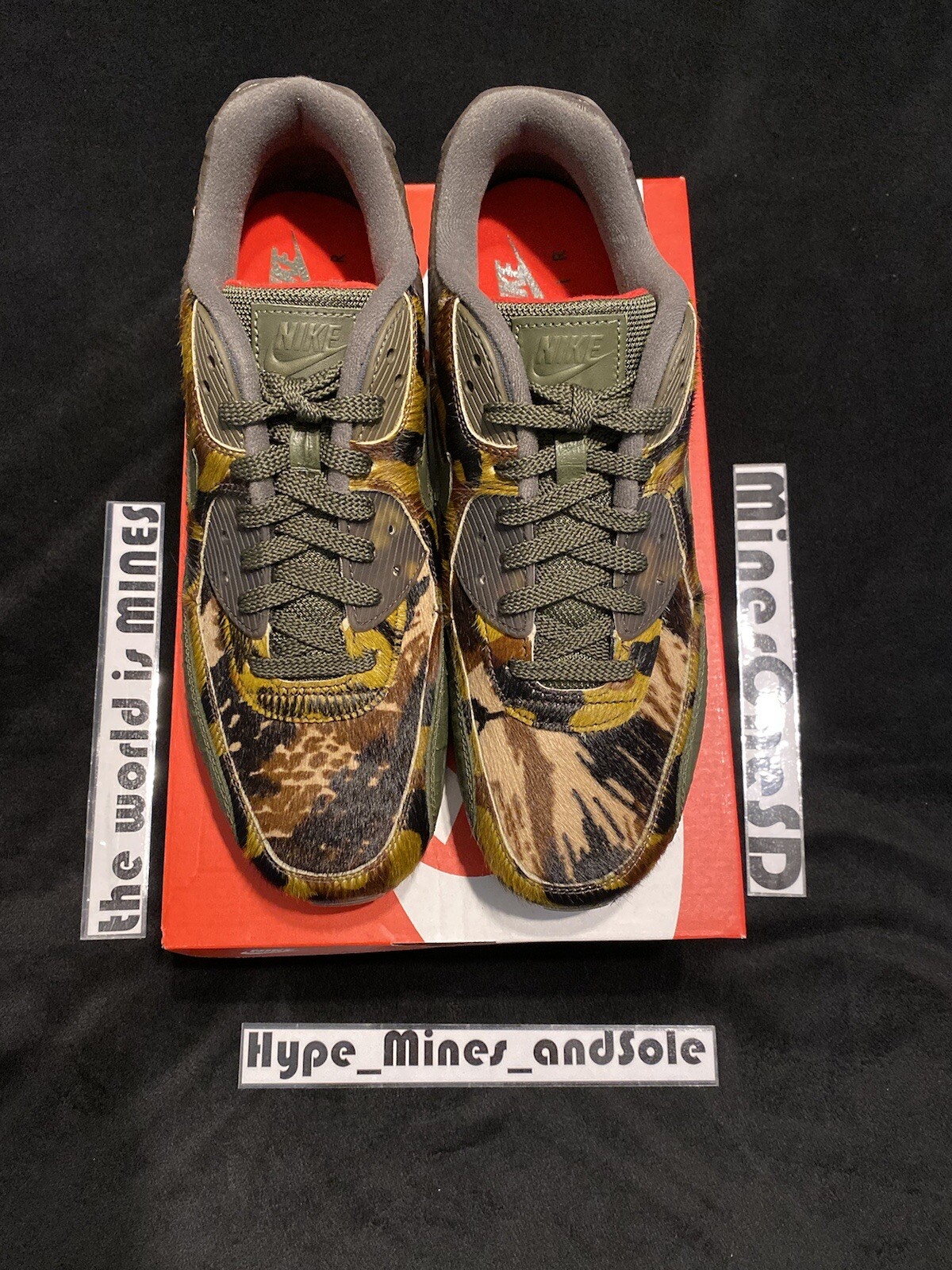 New Nike Air Max 90 Camo Croc CU0675 
