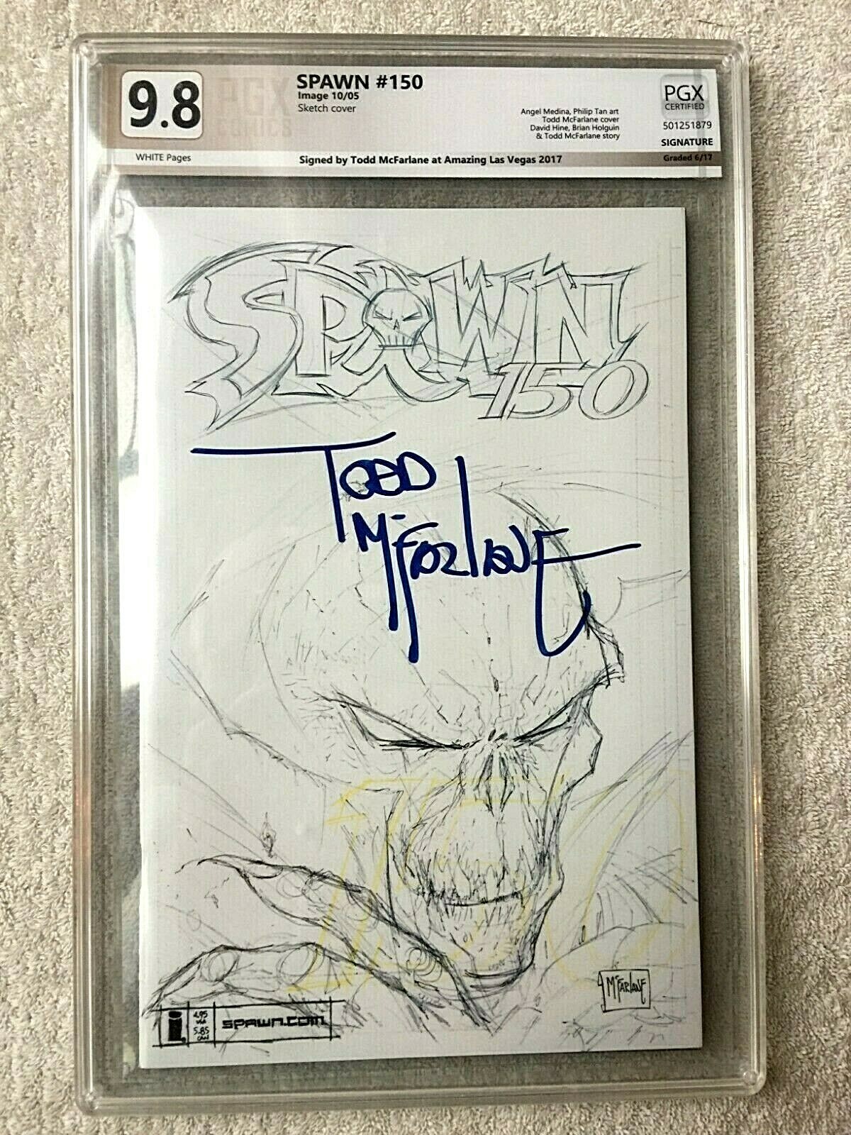 Spawn #150 Image Comics Oct 2005 PGX 9.8 white pgs Full Spawn #150 Image Comics Oct 2005 PGX 9.8 white pgs Full