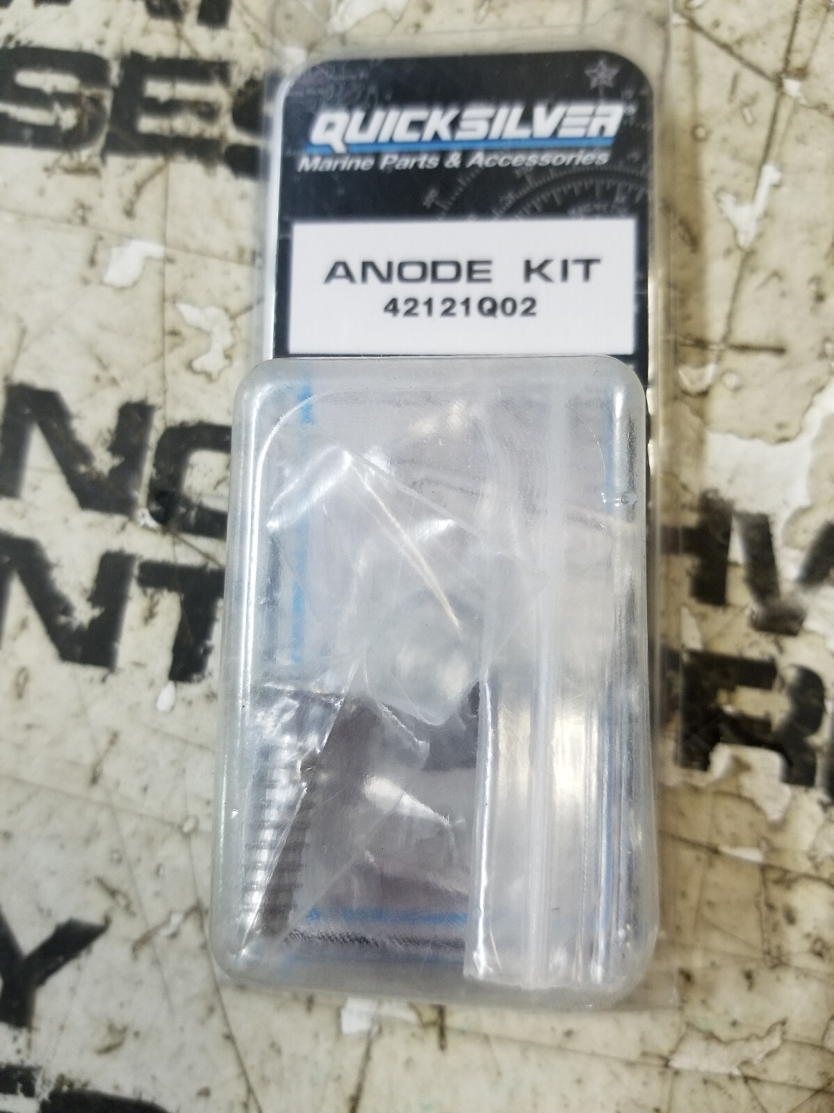 Quicksilver 42121Q02 Square Aluminum Anode Set - Picture 1 of 2