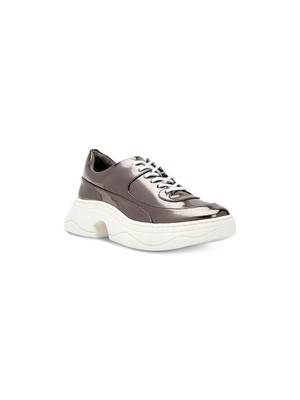 Женские кроссовки KATY PERRY Grey Metalic 0,5 дюйма на платформе The Vandall Athletic 6,5 м