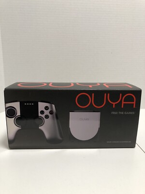 OUYA Silver Console With Controller Complete