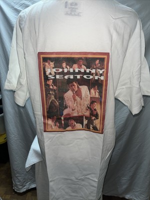 Vtg Johnny Seaton T-Shirt Sz Large Brandnew 