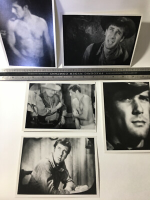 1961 Robert Fuller ''Jess Harper'' on Laramie TV Show (5) Five 5'' by 7'' Photograph