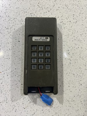 Multi-Code 4200 Wireless Gate Garage Door Opener Keypad Linear MCS420001 For Par