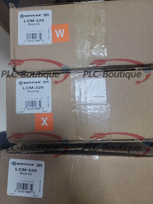 NEW  Notifier  LCM-320   One-year warranty