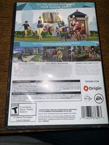 The Sims 4 Discover University - PC BRAND NEW