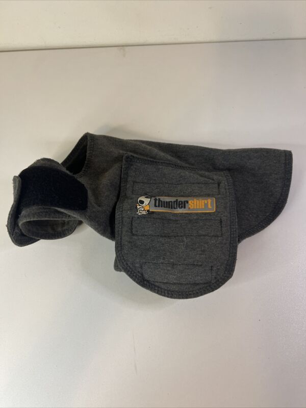 Thundershirt Dog Anxiety Jacket Gray - Size XS  13"-18" (10-18 lbs) - Pre owned