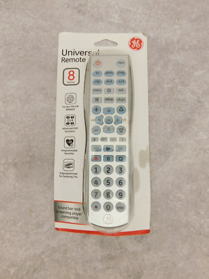 GE Universal Tv Remote 8 Device
