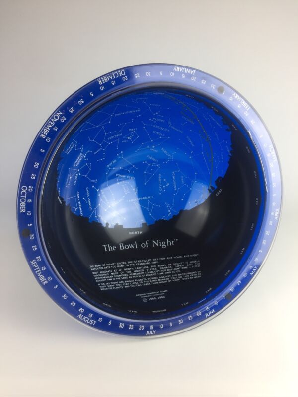 Astronomy The Bowl Of Night 1982  North Farquhar Transparent Globes Vintage