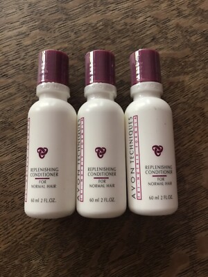 3 Avon advance techniques Replenishing Conditioner 2 fl oz Normal Hair Travel