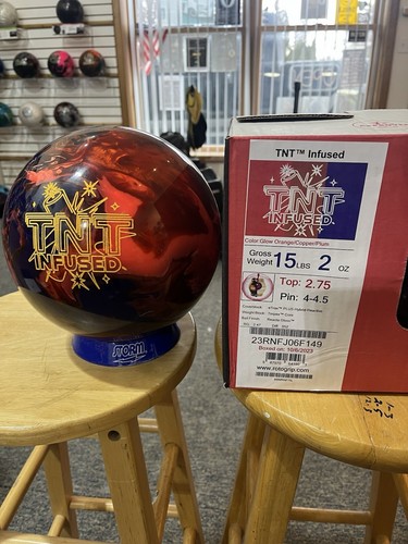 Roto Grip TNT bowling ball 15 LB. 1ST QUALITY NEW IN BOX