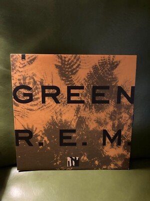 REM - Green LP Vinyl, Warner Bros Records, 1989 Original, First Press Excellent