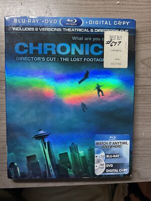 Chronicle (Blu-ray/DVD, 2012, 2-Disc Set, The Lost Footage Edition) - New