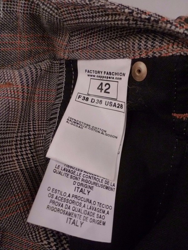 Брюки New CAPPOPERA Jeans Couture PLAID 