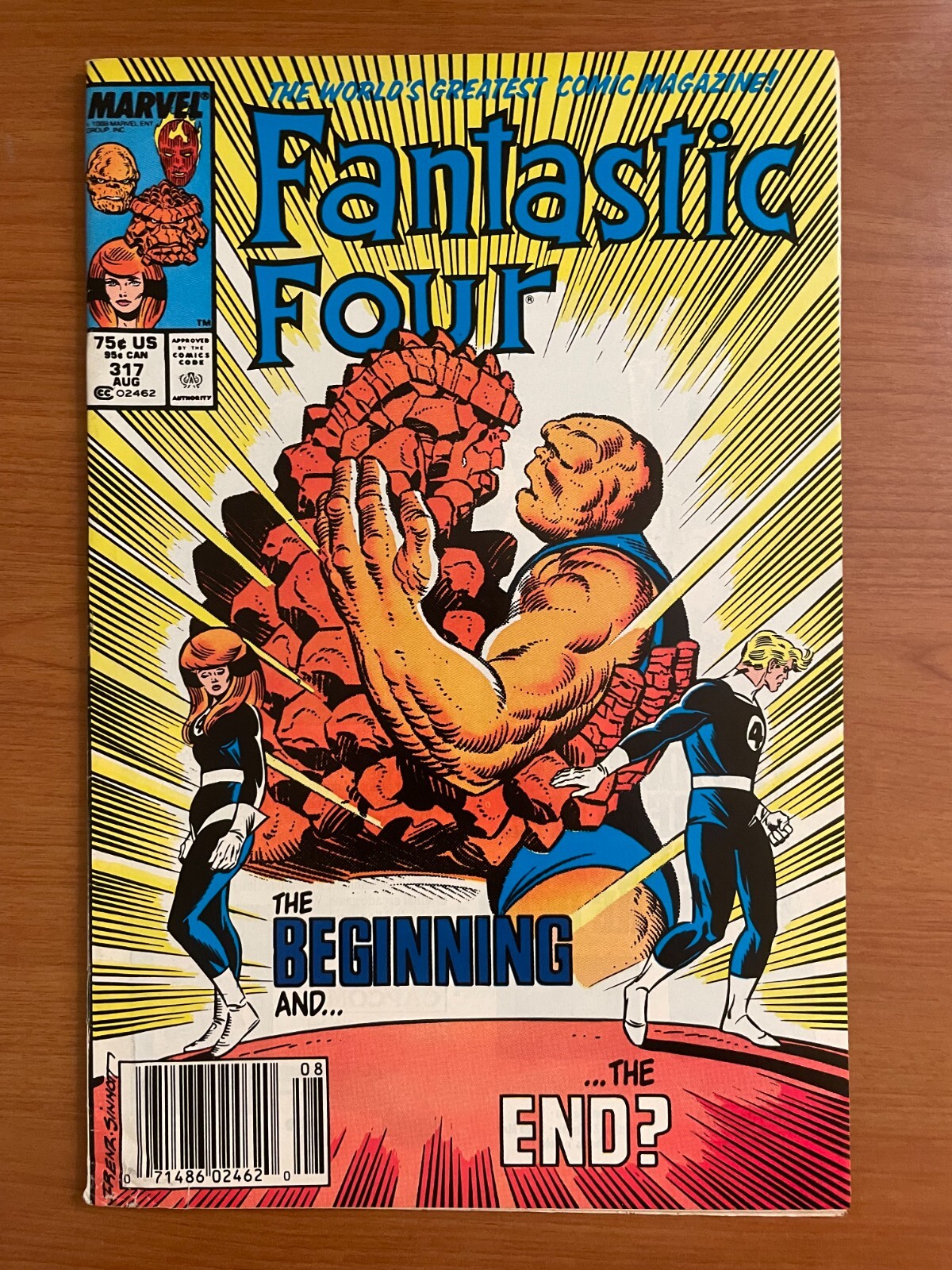 Fantastic Four #317 (1988, Marvel) Comic #KRC536 | eBay