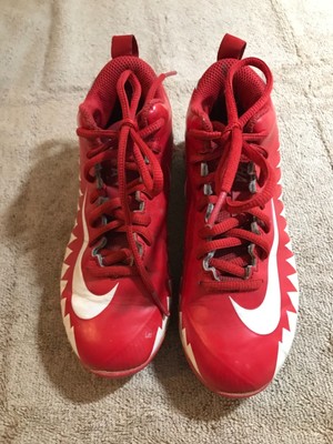 boys maroon football cleats