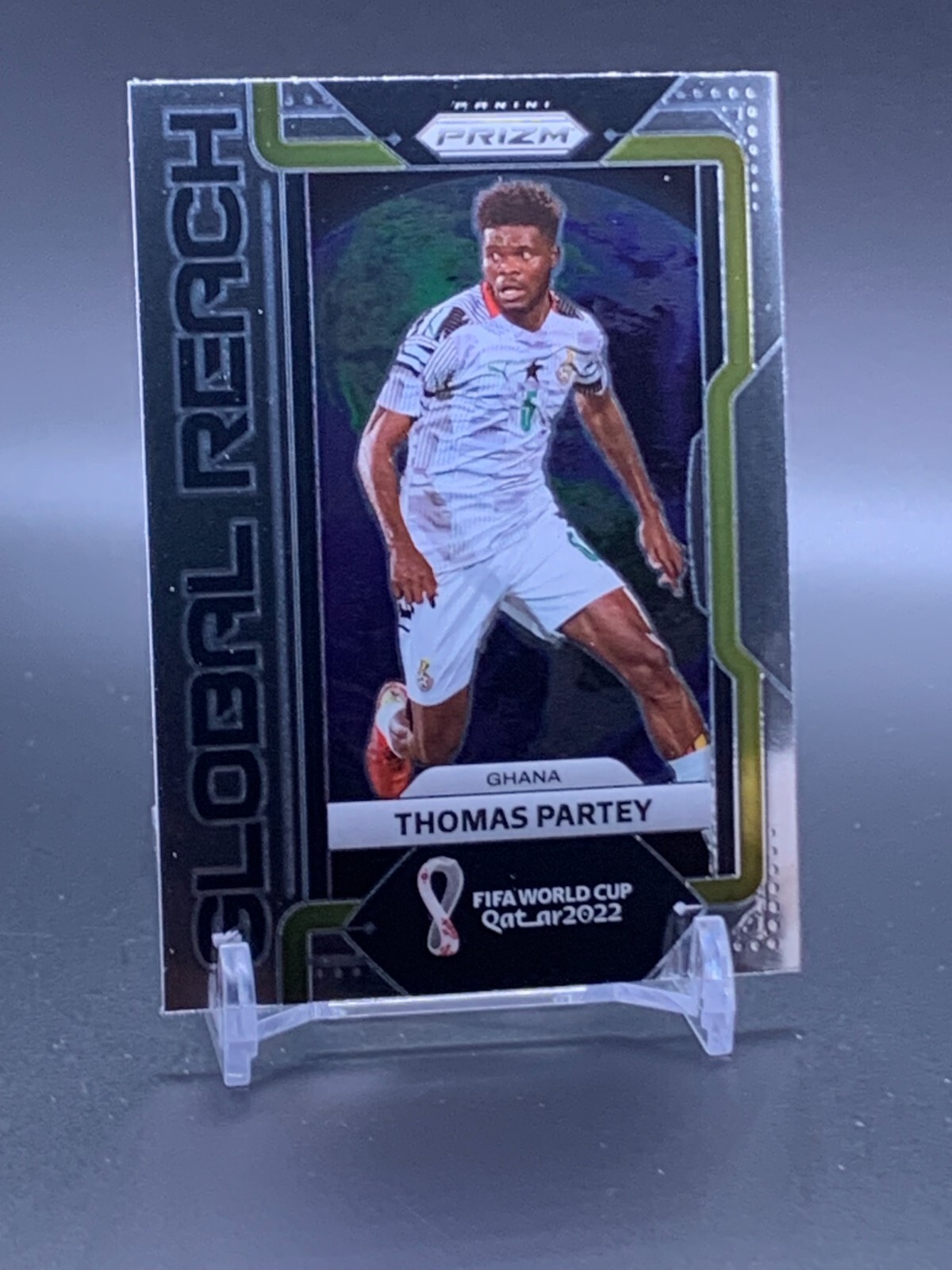 2022 Panini Prizm World Cup Global Reach #21 THOMAS PARTEY Ghana