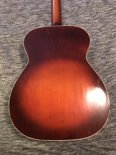 Vintage Silvertone Acoustic Guitar Plays Great!