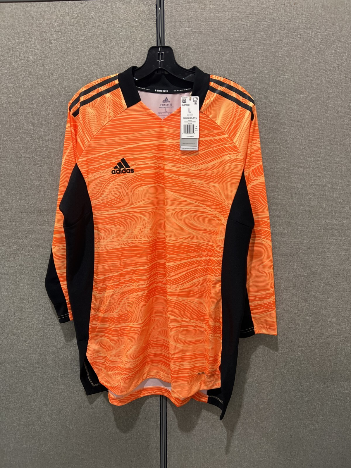 Adidas Mens Football Jersey GJ7700, Orange Size Large | eBay