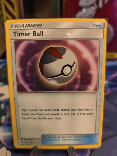 Pokemon Sun Moon Card Timer Ball 134 149 Pokemon Individual Cards Telephoneheights Collectables