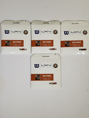 4 Wilson Duo Power Nxt 130 40 Feet Roland Garros special ediotion