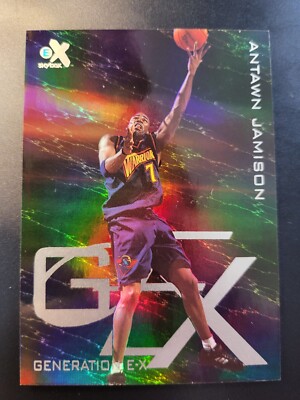 2000-01 EX2000 Antawn Jamison RC GENERATION EX card #12 OF 16 GX