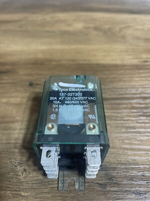 Tyco 187-32T200 Power Relay, DPDT,  New-open Box