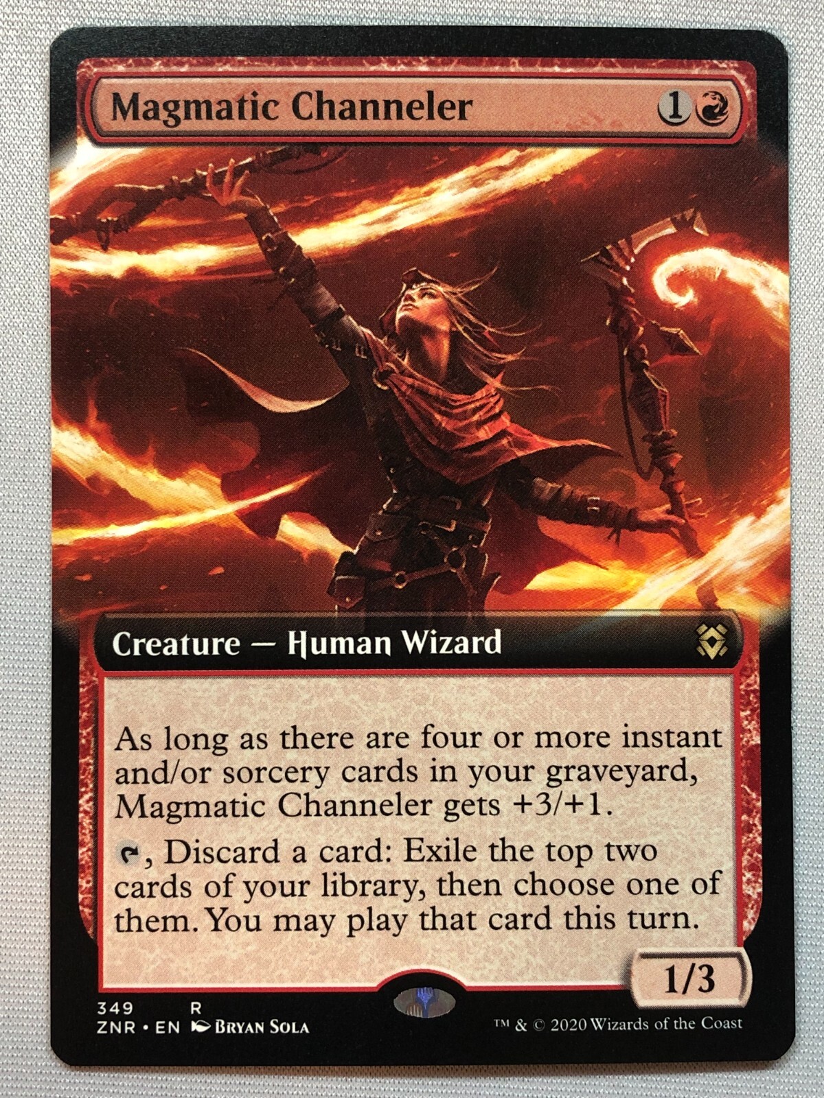 Magmatic Channeler 2x FOIL ZNR MTG Zendikar Rising Rare MINT red Magmatic Channeler 2x FOIL ZNR MTG Zendikar Rising Rare MINT red