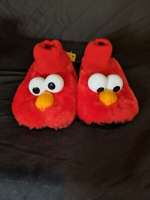 Sesame Street (Elmo) Puppet Slippers Size 7-8 Months