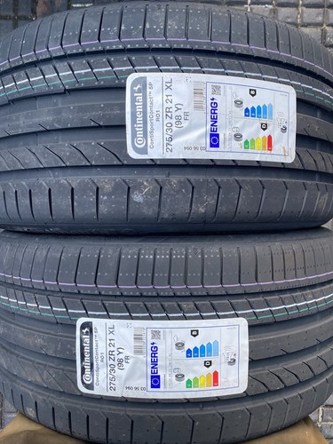 2x Continental Conti Sport Contact 5P 275/30/21 98Y XL RO1