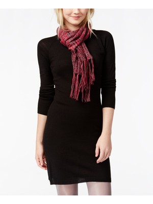 ENERGIE Womens Black Long Sleeve Below The Knee Wear To Work Sheath Dress M