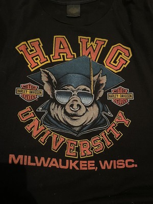 VTG 3D Emblem Harley Davidson T-shirt HAWG UNIVERSITY RARE SZ LARGE 3D HOG HDのeBay公認海外通販|セカイモン VTG 3D Emblem Harley Davidson T-shirt HAWG UNIVERSITY RARE SZ LARGE 3D HOG HDのeBay公認海外通販|セカイモン
