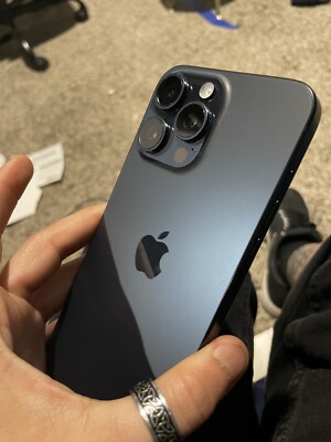 Apple iPhone 15 Pro Max - 512 GB - Blue (AT&T) )