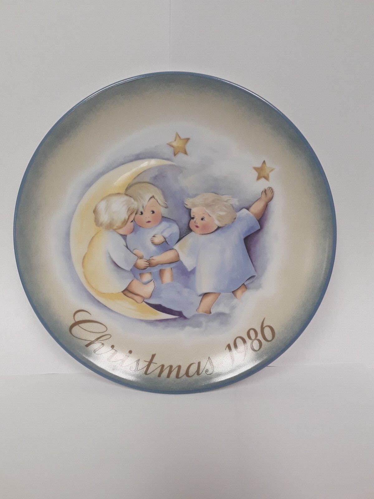 工芸品 100th anniversary of Christmas plate 100th Yr. Anniversary B C Clark Christmas Tree. Limited
