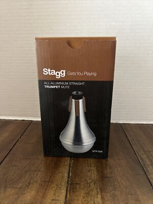 G New Stagg Model MTR-S3A All-Aluminum Straight Trumpet Mute