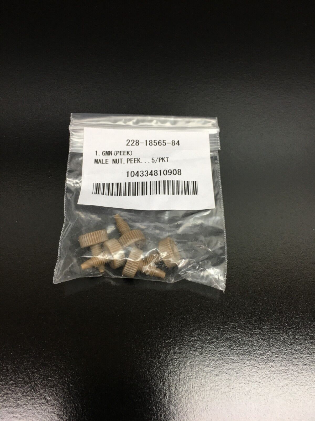 SHIMADZU PN 228-18565-84 | 1.6mn PEEK Male Nut | 104334810908 | eBay SHIMADZU PN 228-18565-84 | 1.6mn PEEK Male Nut | 104334810908 | eBay