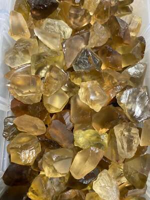 Natural Citrine Crystal (Grade AA) Raw Citrine Crystal from Brazil, Gemstone