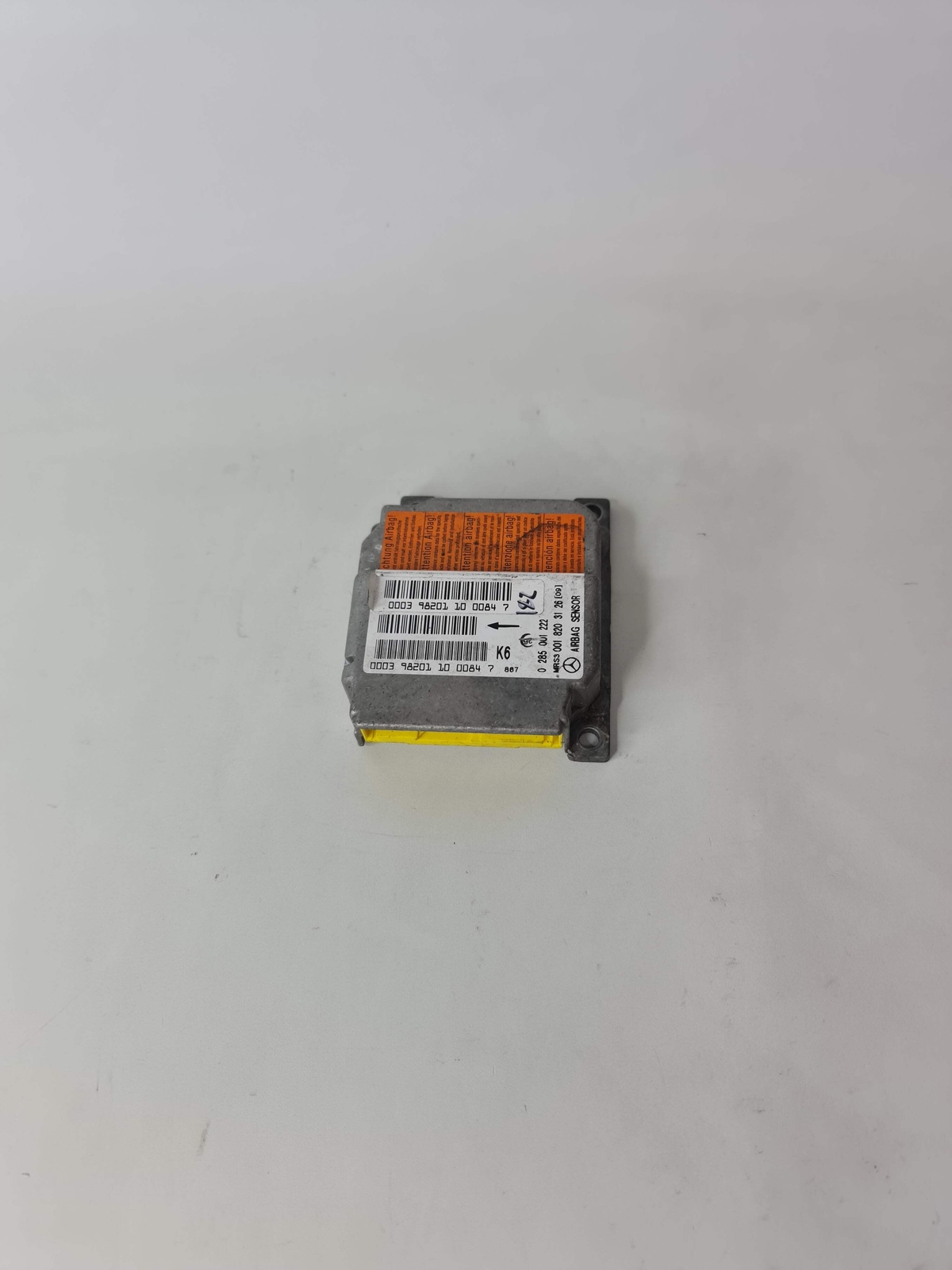 0 Unknown 285001222 18203126 MB A Class W168 SRS Airbag Crash Sensor Genuine OE image 3