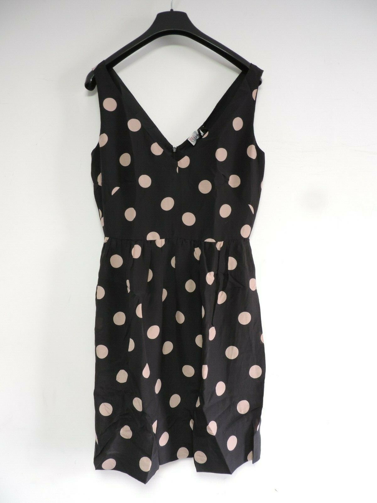 Red Valentino Black Polka Dot Dress Size 46 UK Size 14 rrp Red Valentino Black Polka Dot Dress Size 46 UK Size 14 rrp