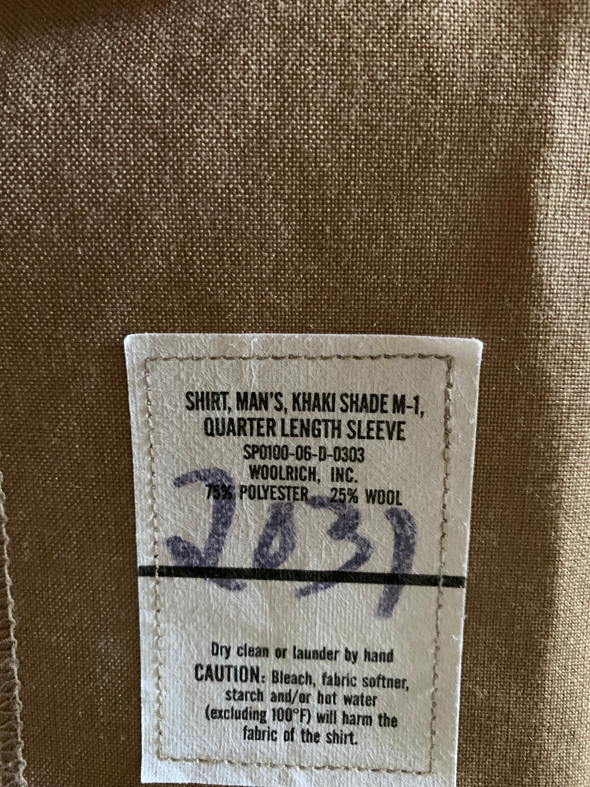 US MC,Outerwear, Men's,SHIRT,Short Slive, Size 15x35,NSN  8405015158974 ,NEW.