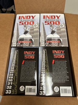 Case 47 Books Indy 500 American Icon Hardcover NEW Julie Studer Racing IndyCar