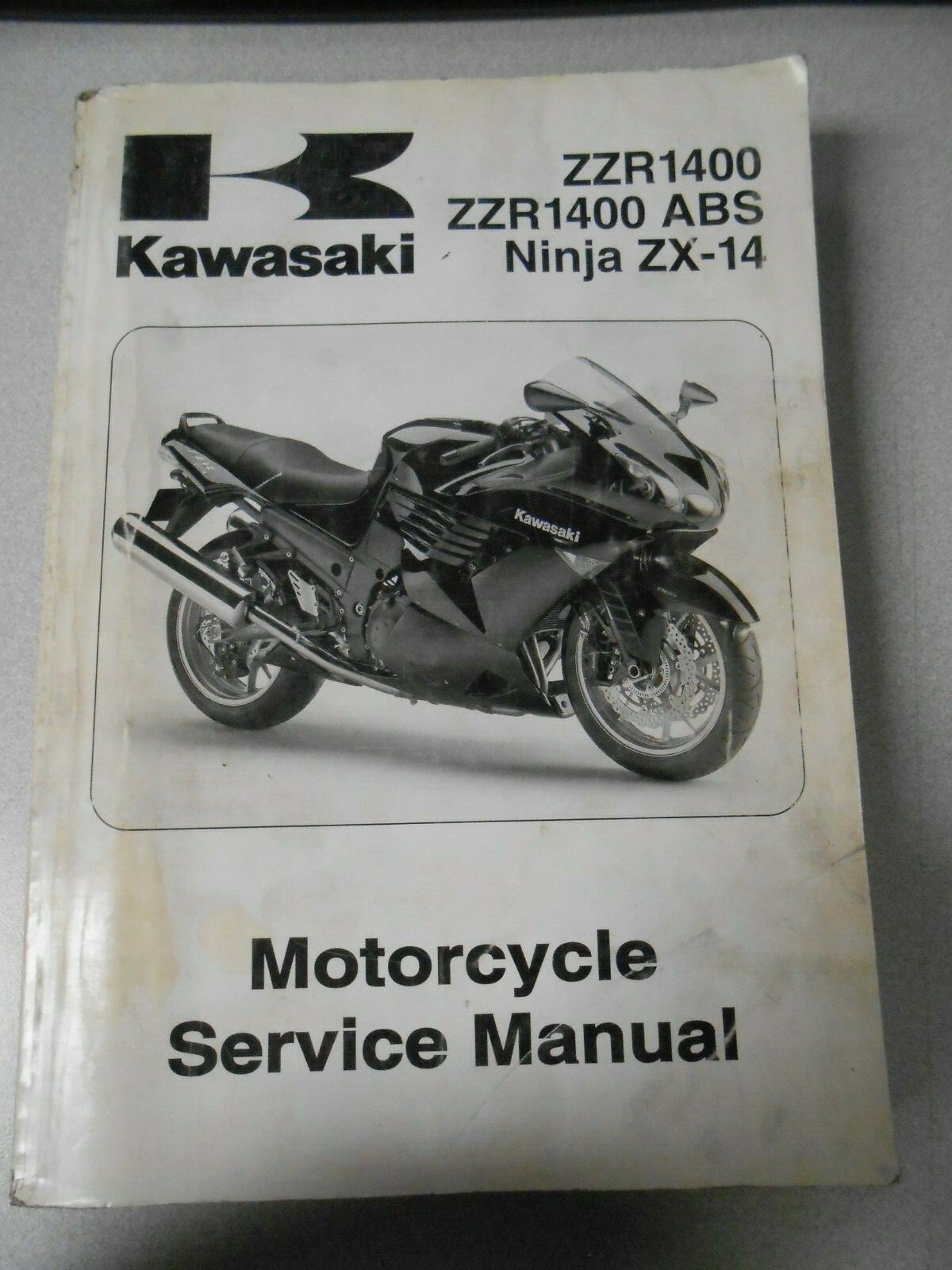 OEM Kawasaki Factory Service Manual 2008 ZZR1400/ABS/Ninja OEM Kawasaki Factory Service Manual 2008 ZZR1400/ABS/Ninja