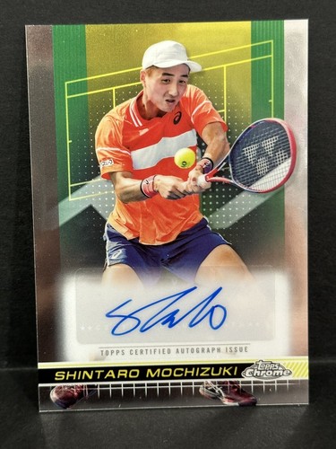 2024 Topps Chrome Tennis Shintaro Mochizuki Base Auto | eBay