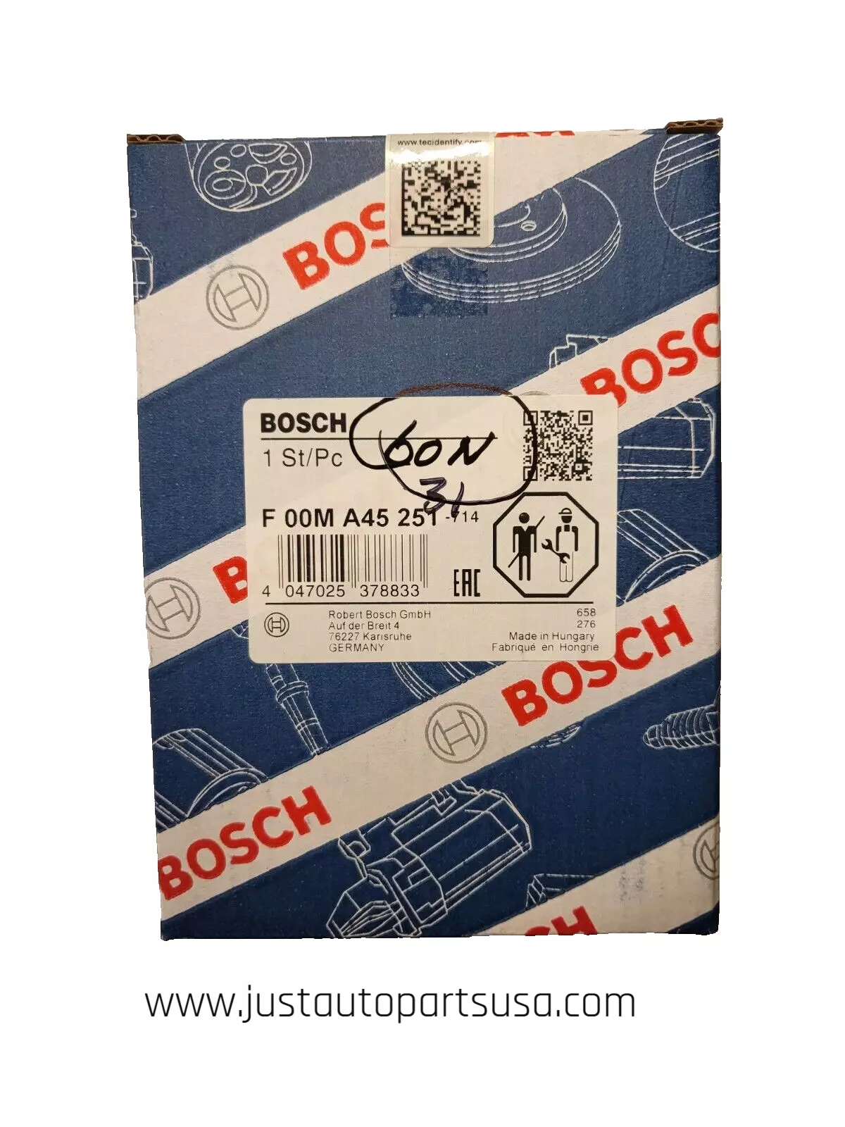 『AMORAL EMISSION REGULATORS』 V.A. LP New Bosch OEM Alternator Voltage Regulator F 00M A45 257