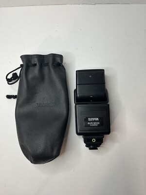 Sunpak Auto 30DX Thyristor flash W/ Carrying Bag Tested Working