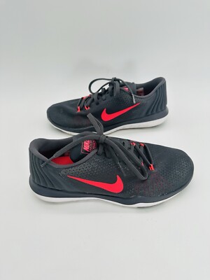 Nike Womens Flex Supreme TR 5 885916-003 Gray Running Shoes Sneakers Size 7W